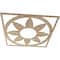 Ekena Millwork Blume Wood Fretwork Pierced Ceiling Medallion, Red Oak, 32"OD x 11 1/8"ID x 1/4"T CMWP32X32X0250BLRO - alternate 2